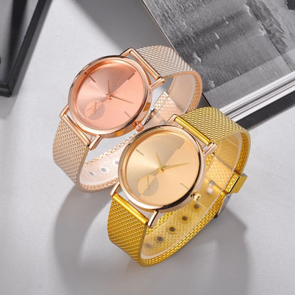 Simple Style New Hook Buckle Alloy Watches