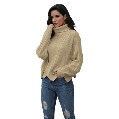 Loose solid colored Sweater