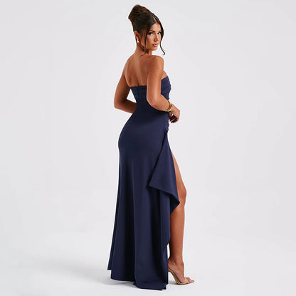 Strapless split long