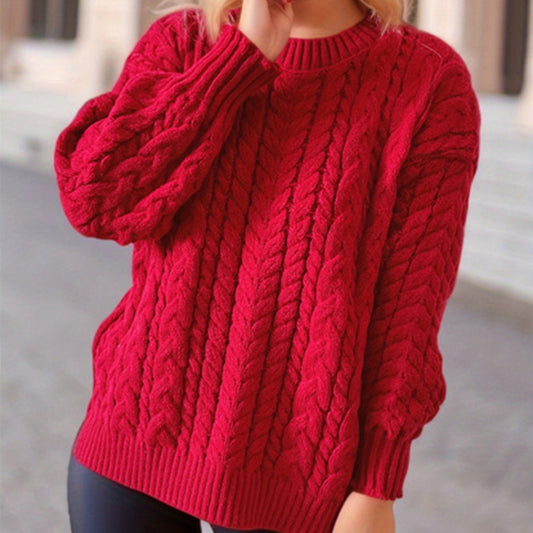 Vintage Long Sleeve Thick Sweater